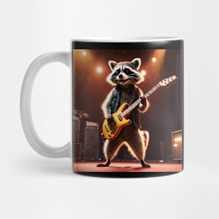 cool raccoon Mug